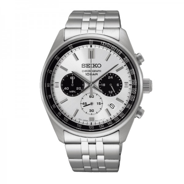 Seiko SSB425 SSB425P1 Silver White